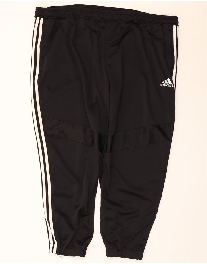 Adidas Pantalon de survêtement Capri pour homme Noir 4XL