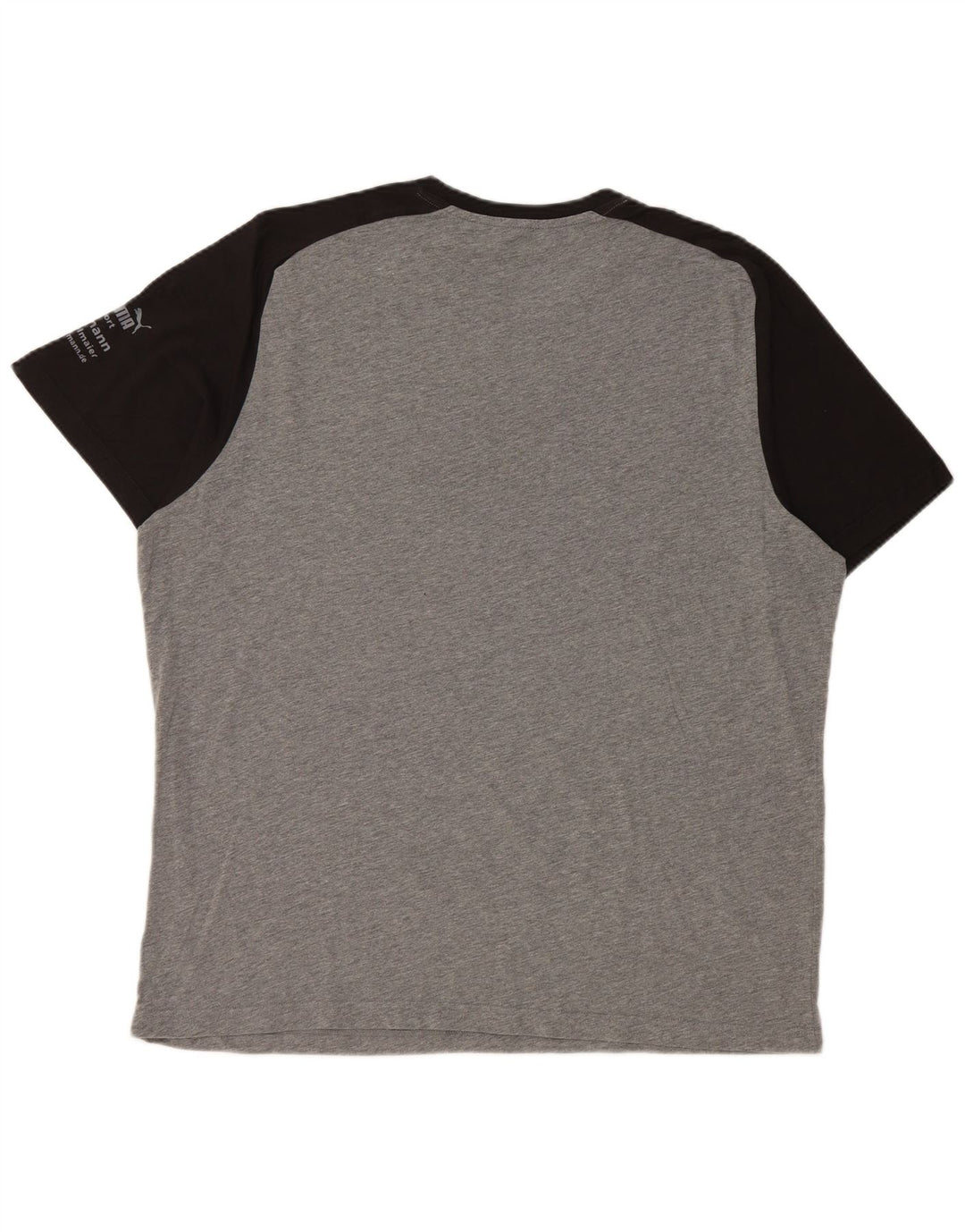 PUMA T-Shirt Graphique Homme XL Gris Colorblock