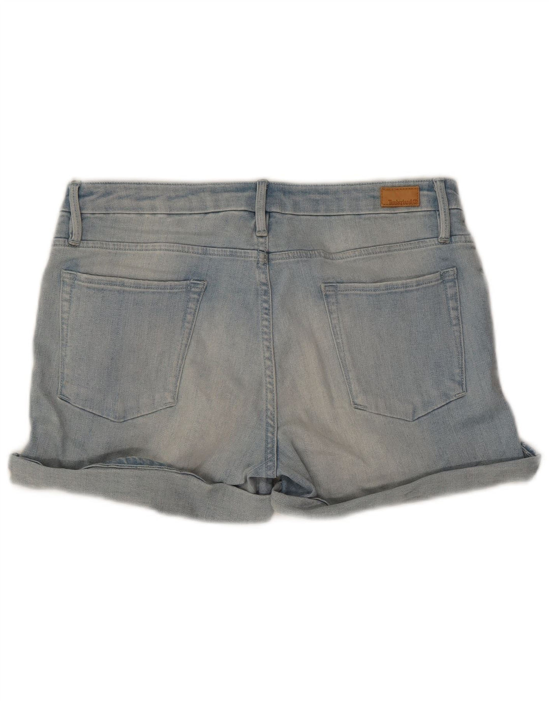 Timberland Short En Jean W29 Femme Bleu Moyen Coton