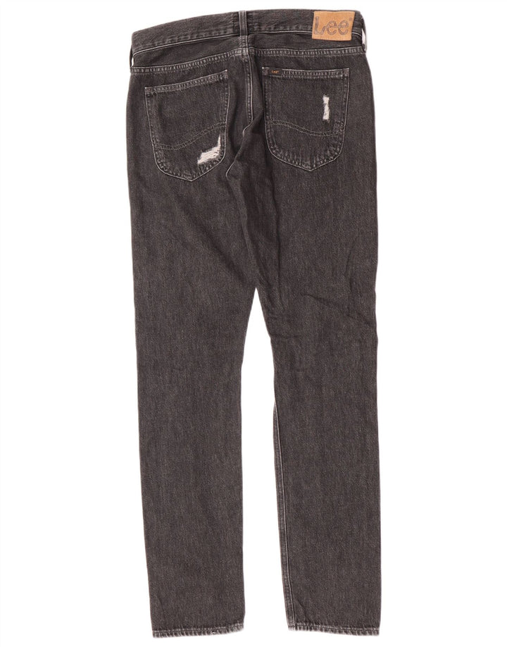 Lee Jean slim vieilli pour homme W31 L32 en coton gris