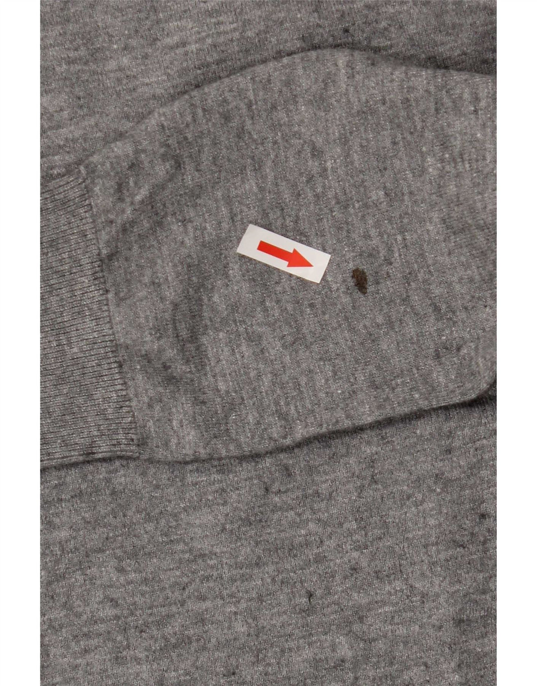 Zara Pull à col rond pour homme Petit Gris Viscose