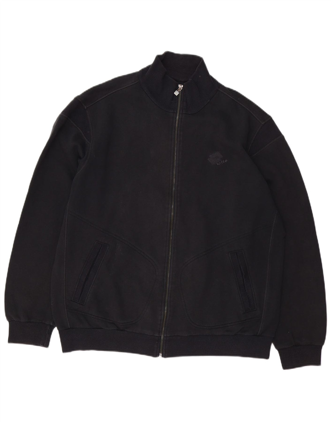 LOTTO Veste de Survêtement Homme 2XL Noir Coton