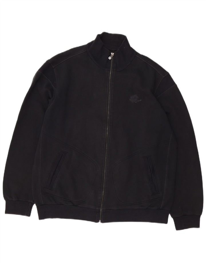 LOTTO Veste de Survêtement Homme 2XL Noir Coton