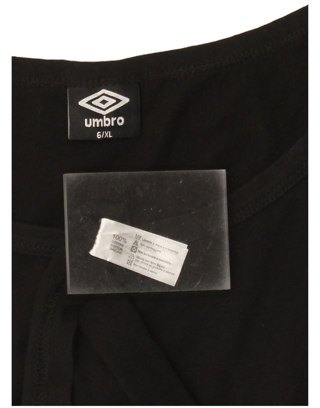 UMBRO Débardeur Femme UK 18 XL Noir Coton