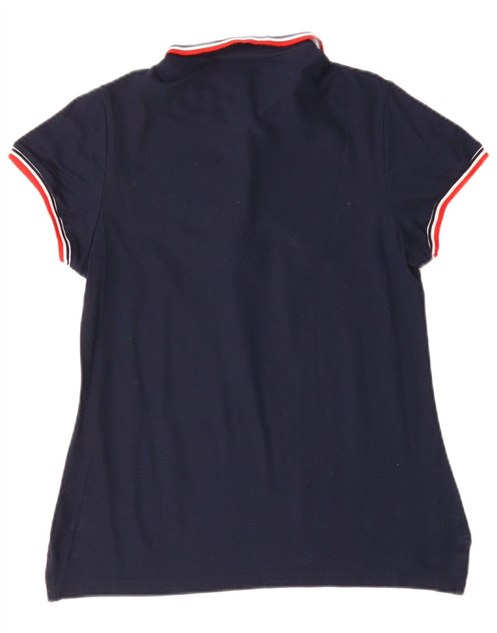 Conte of Florence Polo Femme UK 12 Coton Bleu Marine Moyen