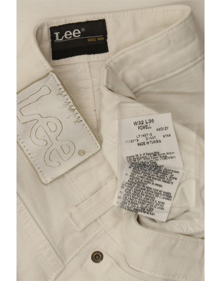 LEE Jean Slim Powell Femme W32 L27 Coton Blanc