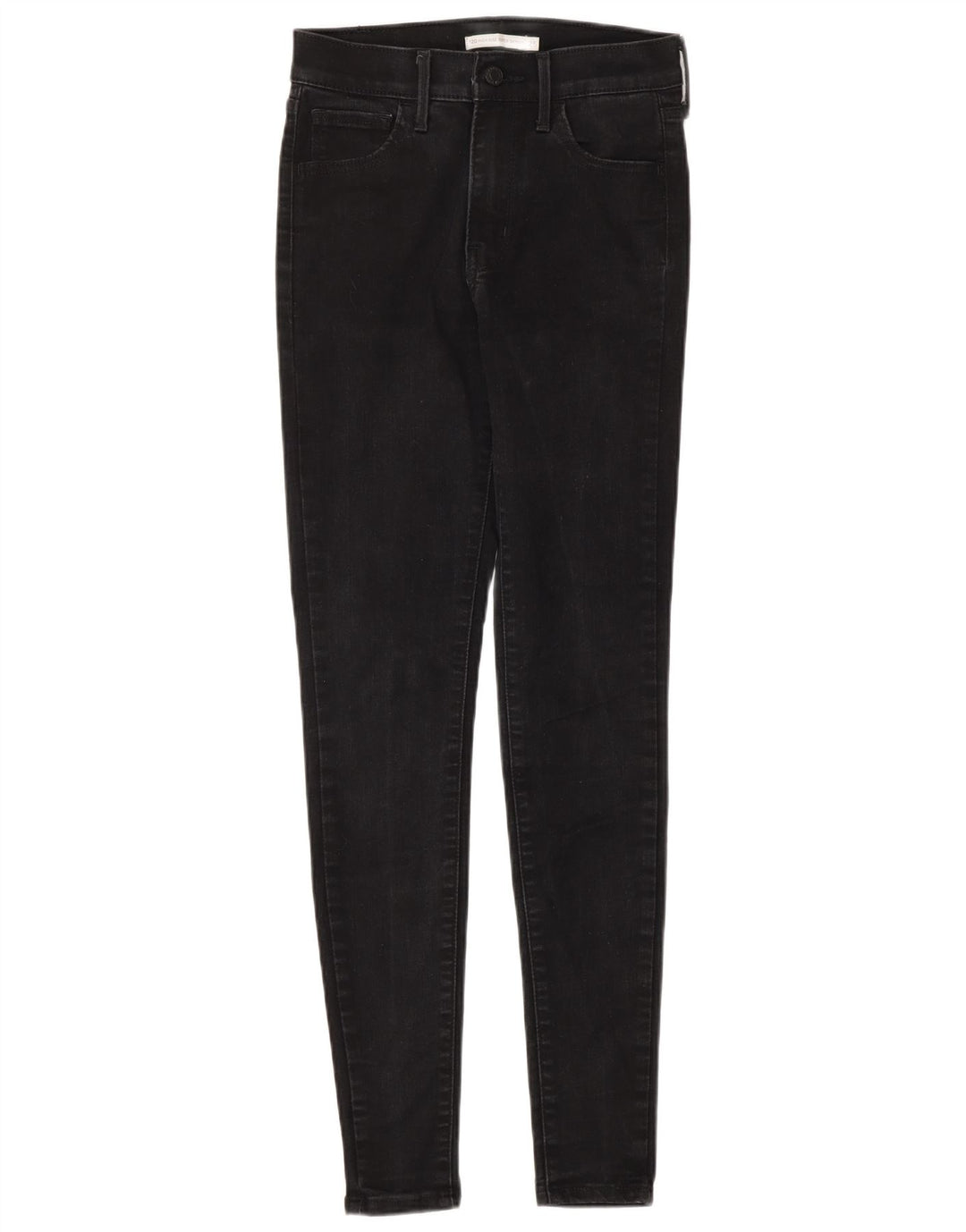 LEVI'S Jean 720 taille haute super skinny femme W25 L30 coton noir