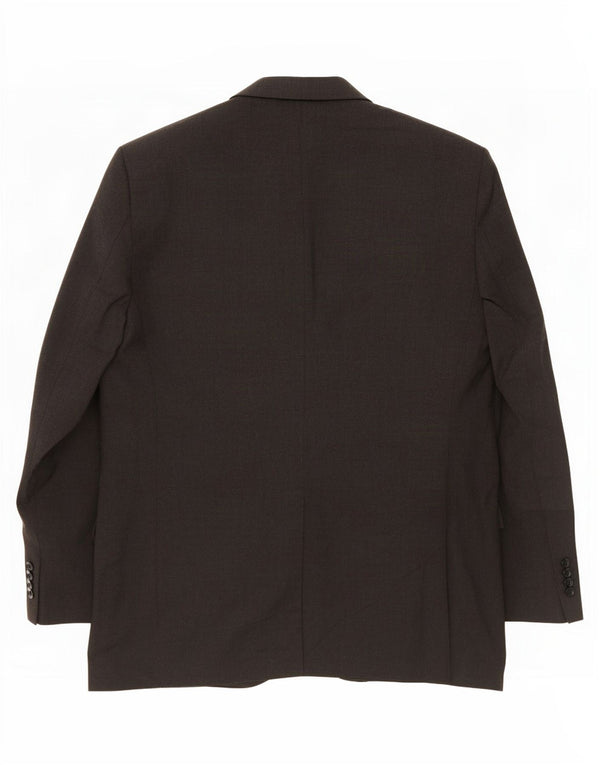 Marks & Spencer Veste blazer à 3 boutons pour homme UK 44 XL Gris Polyester