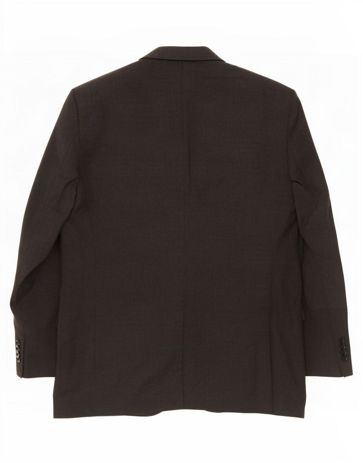 Marks & Spencer Veste blazer à 3 boutons pour homme UK 44 XL Gris Polyester