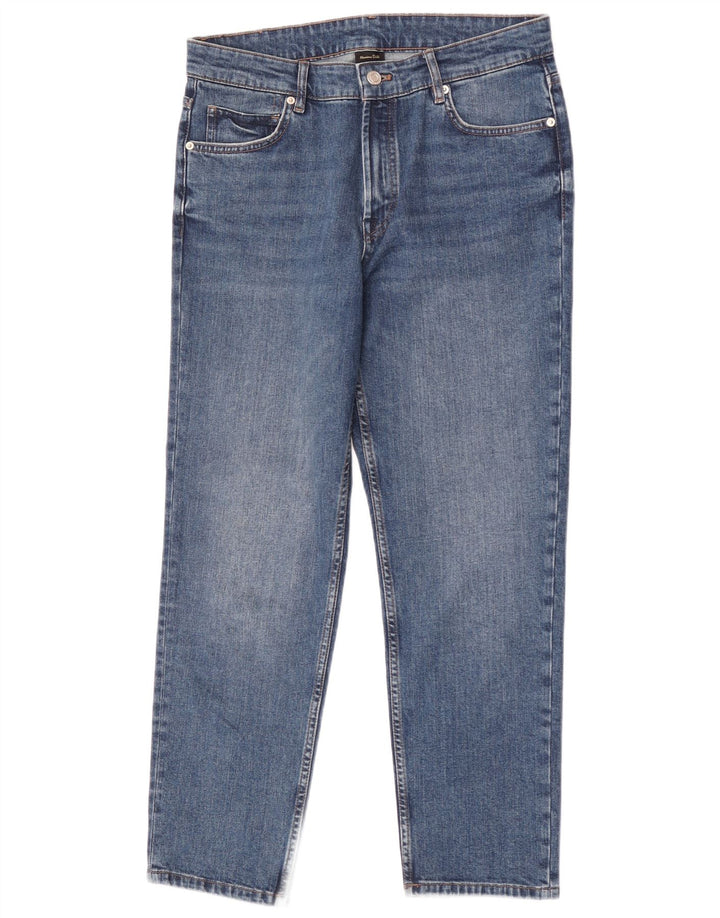 Massimo Dutti Jean slim pour femme EU 40 Medium W30 L28 Bleu