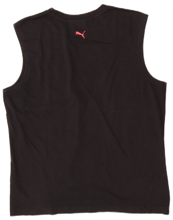 Puma Débardeur Graphic Homme XL Noir