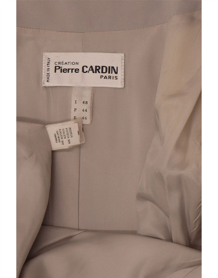 Pierre Cardin Pardessus Femme IT 48 XL Gris Acétate