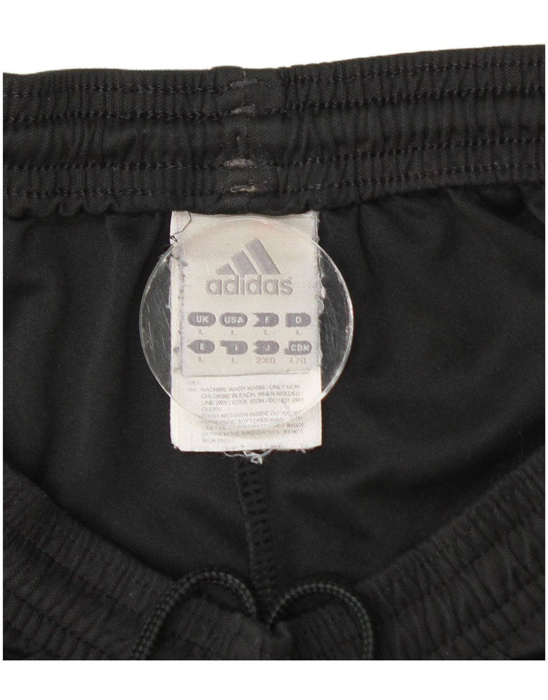 Adidas Short de sport pour homme Large Noir Polyester