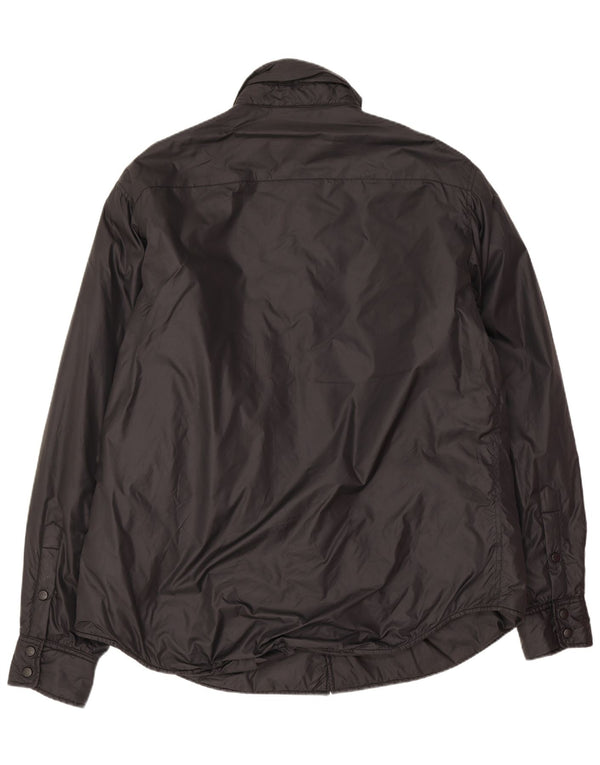 Alberto Aspesi Veste Bomber Homme UK 42 XL Noir Polyamide