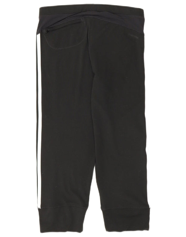 Adidas Femmes Climacool Capri Survêtement Pantalon Joggers UK 14 Moyen Noir