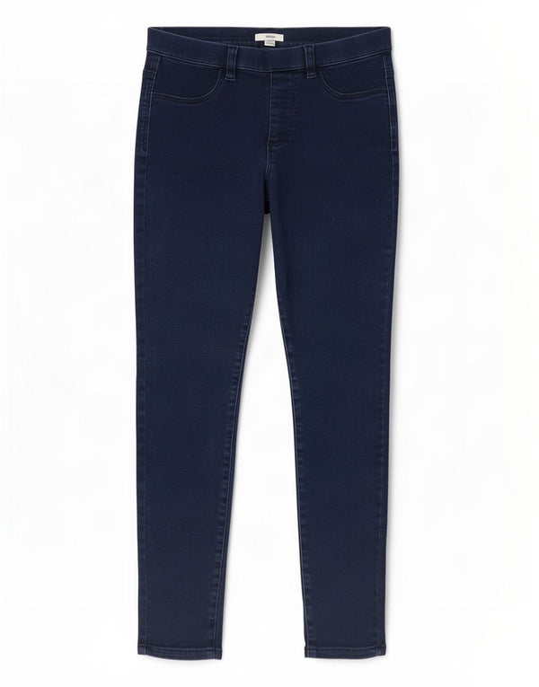 M&Co Femme Mauritius Skinny Jeans UK 12 Medium W30 L26 Bleu Coton