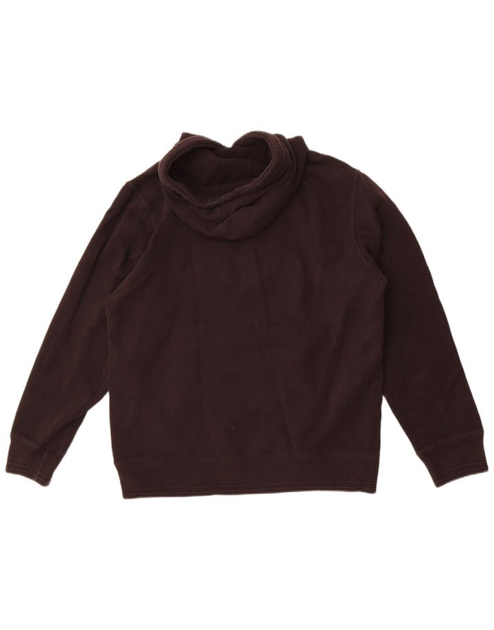 Fat Face Pull à capuche Heritage Graphic pour homme en coton noir Taille L