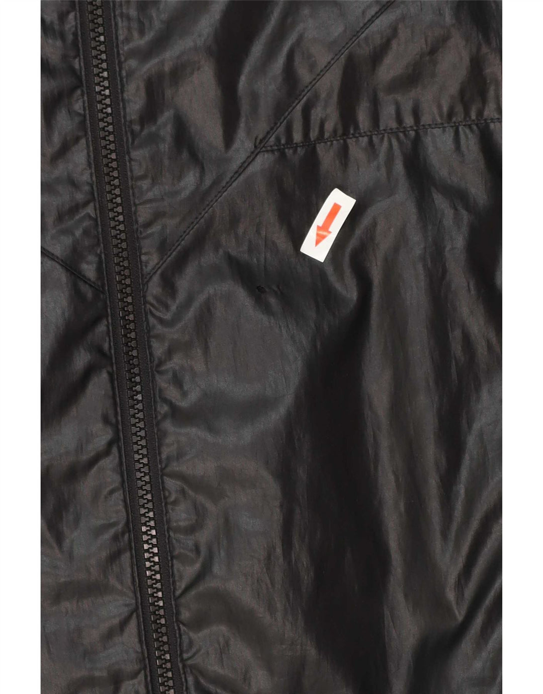 Adidas Veste de pluie à capuche pour homme UK 38 Medium Noir Polyester