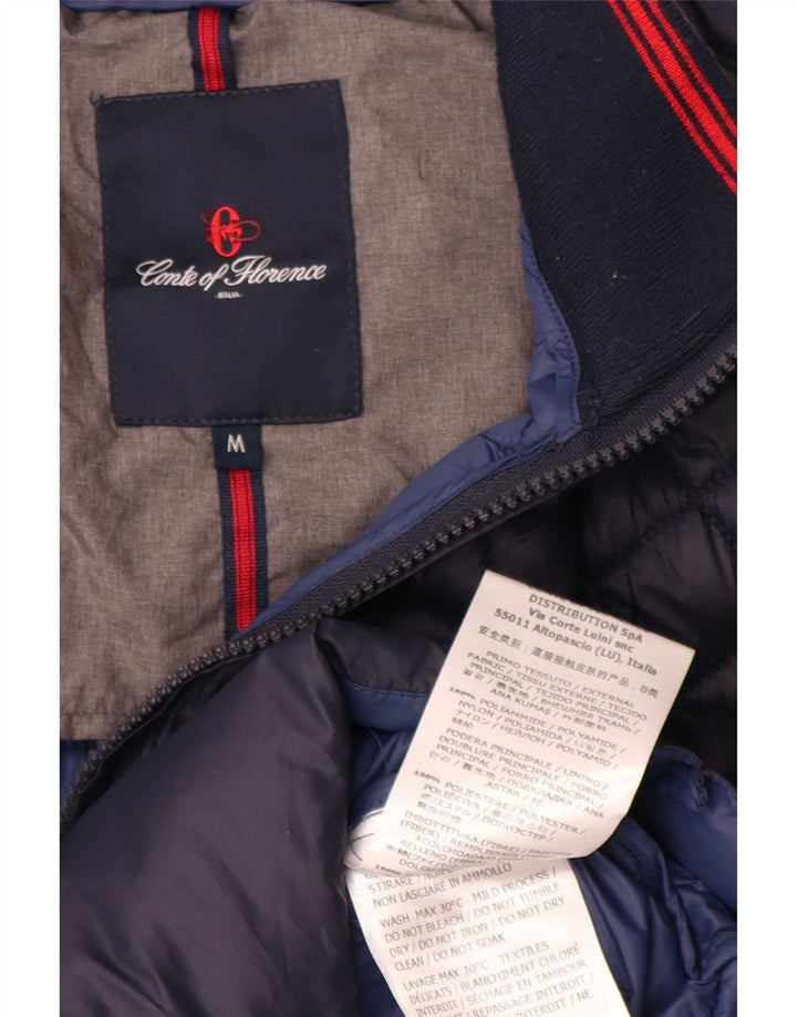 Conte of Florence Veste matelassée pour homme UK 38 Medium Bleu Marine Polyamide