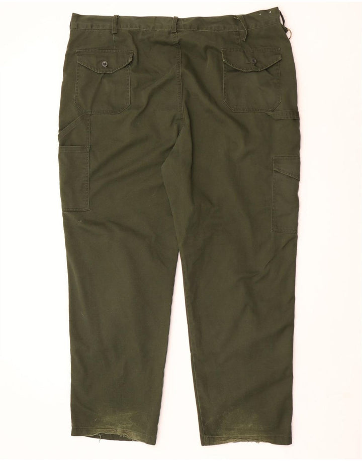 Dickies Pantalon Cargo Pegged Homme W44 L31 Vert Polyester