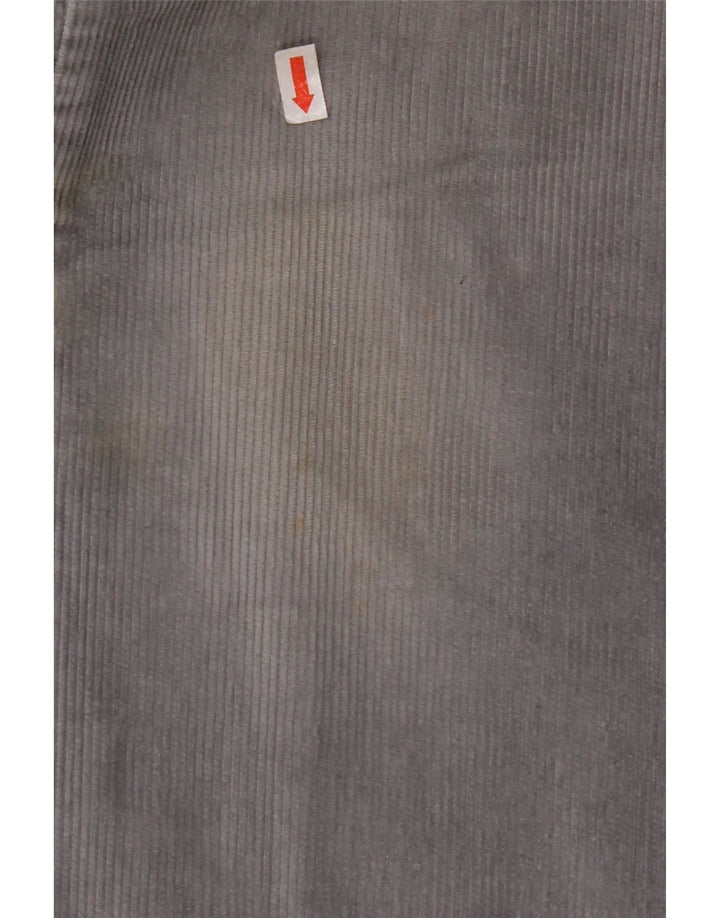 RIFLE Pantalon droit en velours côtelé pour homme W28 L28 Bleu Coton