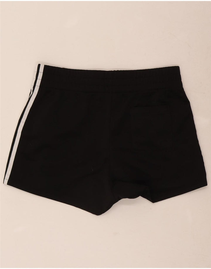 Adidas Short de sport pour femme UK 14 Medium Noir Polyester