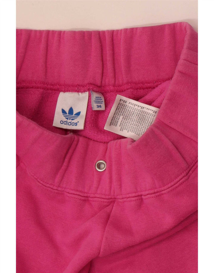 Adidas Pantalon de survêtement pour femme EU 34 Petit Rose Coton