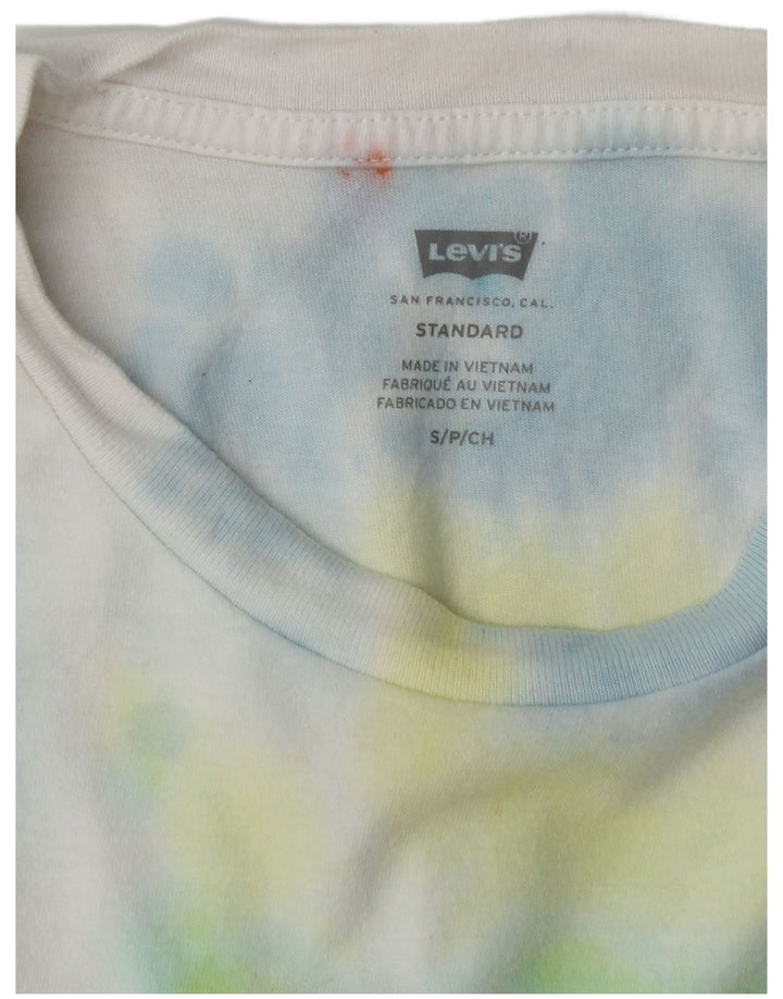 Levi's T-Shirt Standard Graphic Homme Petit Multicolore Tie Dye Cotton