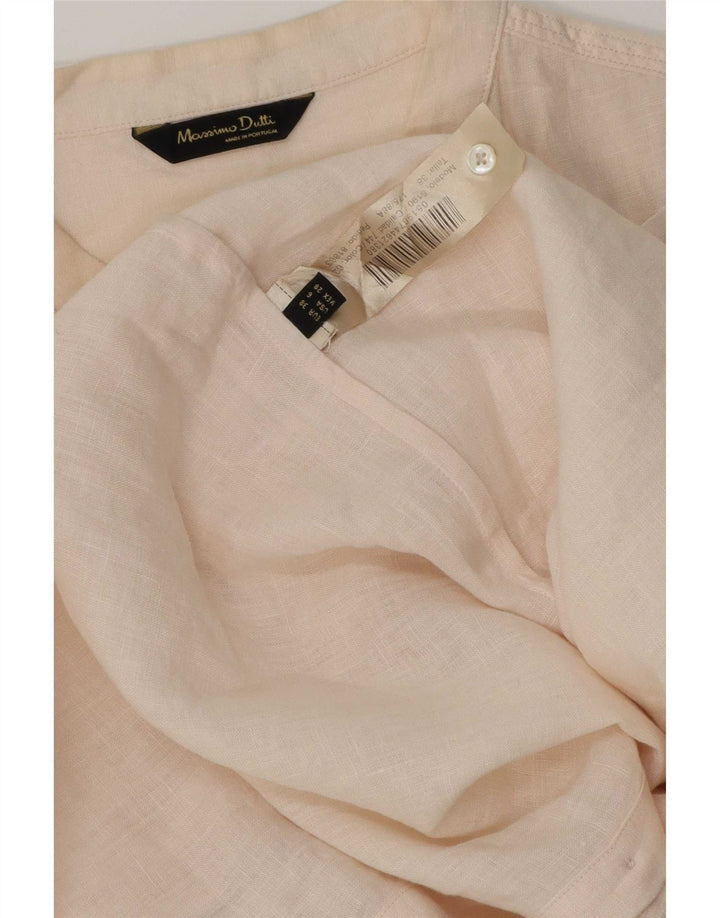 Massimo Dutti Surchemise Femme EU 38 Petit Beige