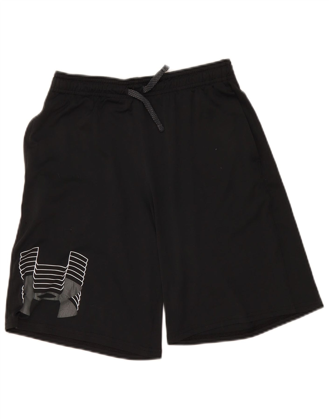 UNDER ARMOUR Short de sport Heat Gear Graphic pour garçon 13-14 ans XL Noir