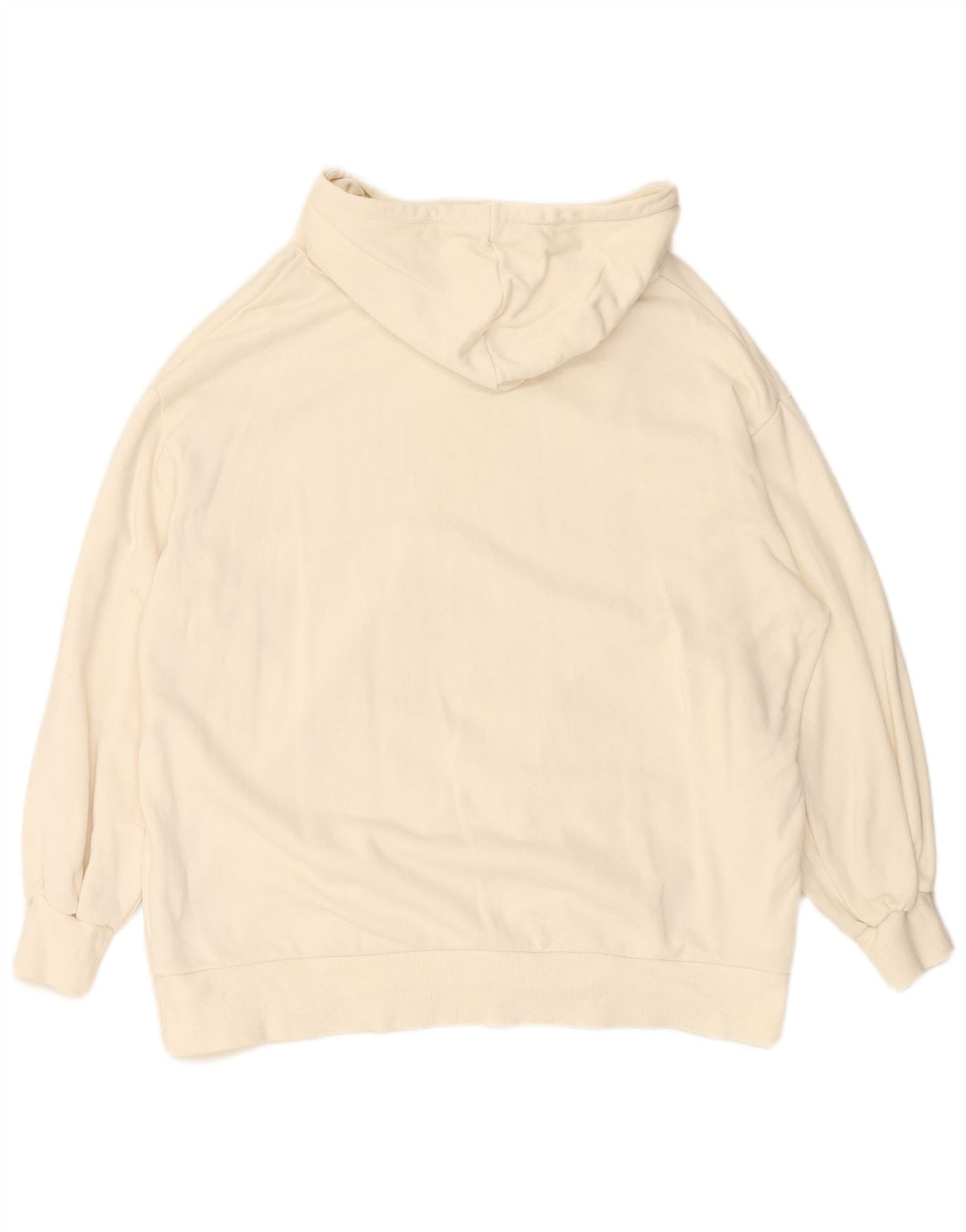 PUMA Pull à capuche surdimensionné pour femme UK 44 Coton blanc moyen