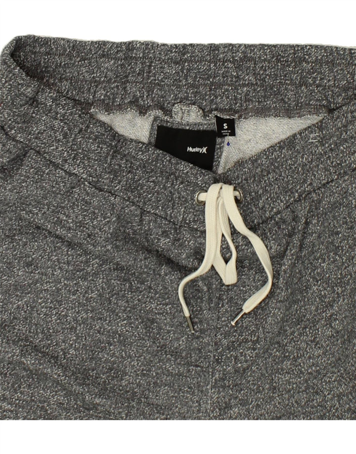 HURLEY Mens Tracksuit Trousers Small Grey Flecked Cotton Vintage Hurley and Second-Hand Hurley from Messina Hembry 