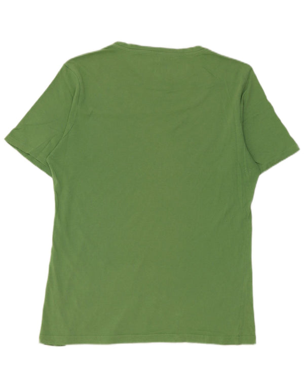 Gas T-Shirt Homme Top XL Vert Rayé Coton