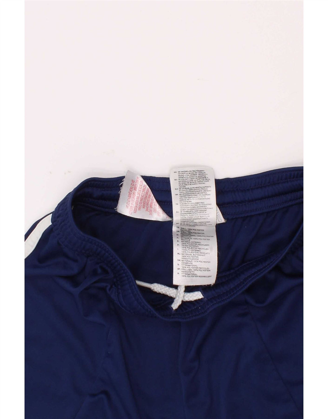 Short de sport Adidas Climalite pour garçon 9-10 ans Bleu moyen Colourblock