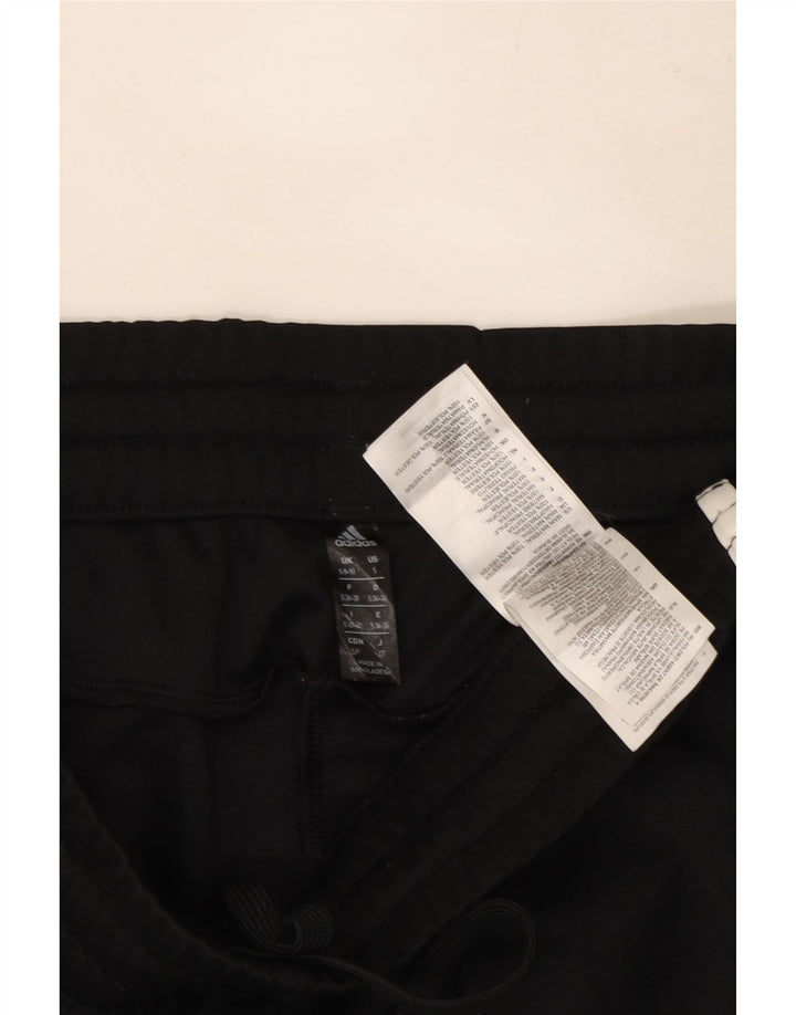 ADIDAS Pantalon de survêtement pour femme UK 8/10 Small Noir Polyester