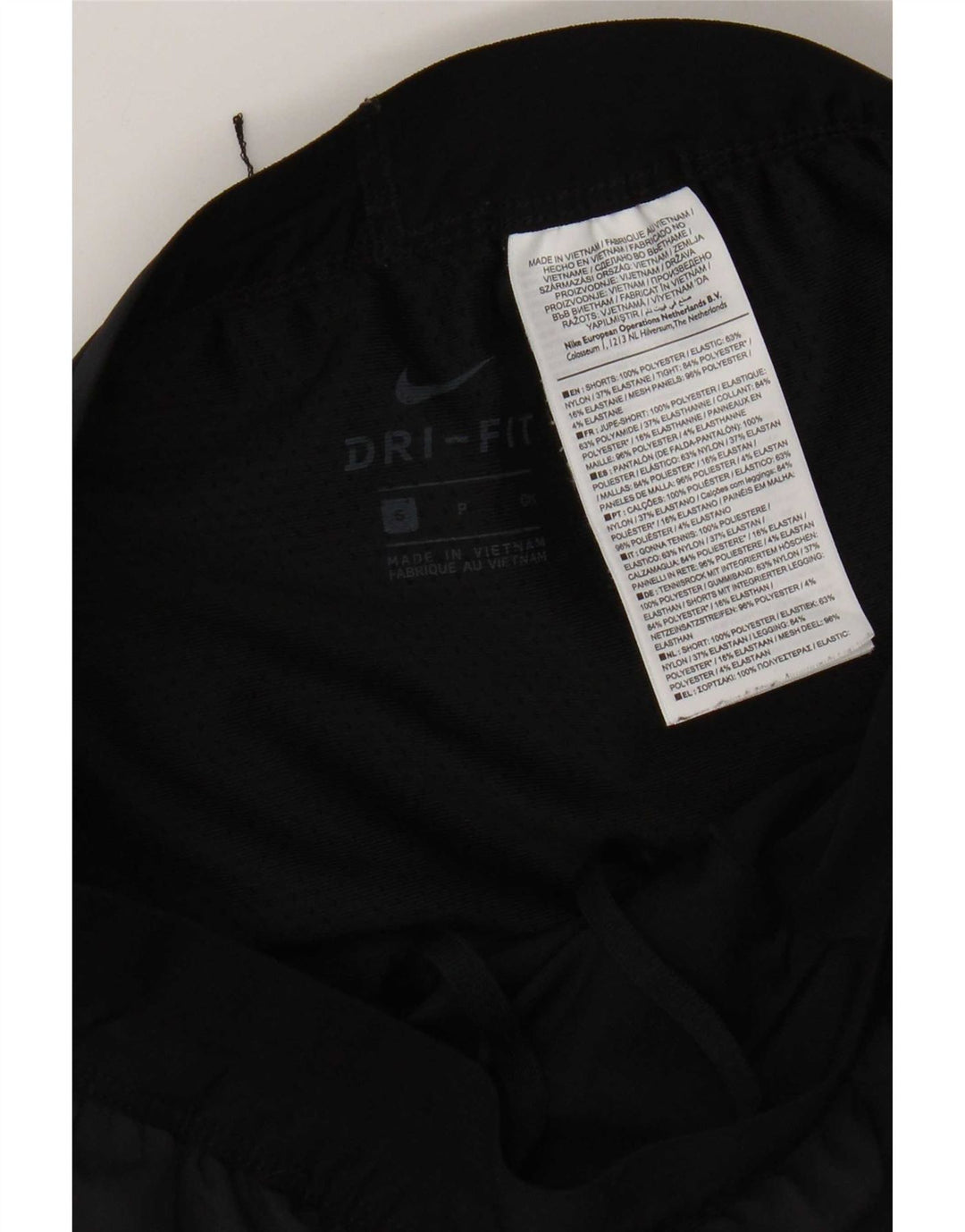 Nike Short de sport Dri Fit pour homme Petit gris Polyester