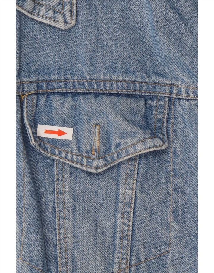 Eve Veste en jean surdimensionnée pour femme US 1 XS Bleu