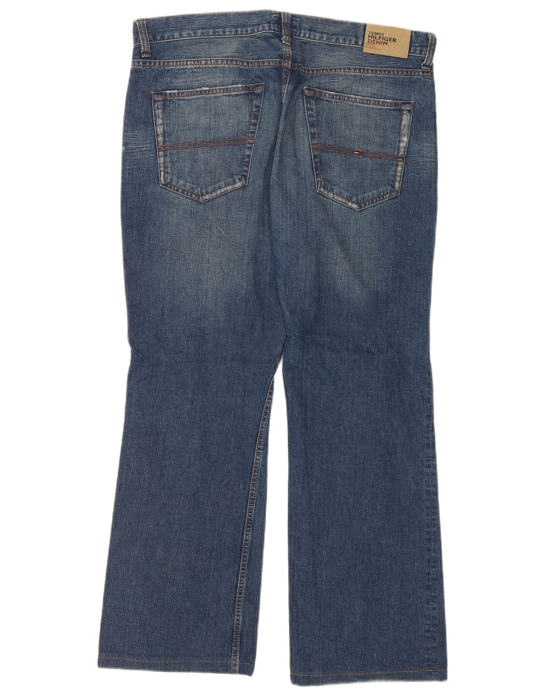 Tommy Hilfiger Jean Bootcut Homme W36 L30 Bleu Coton