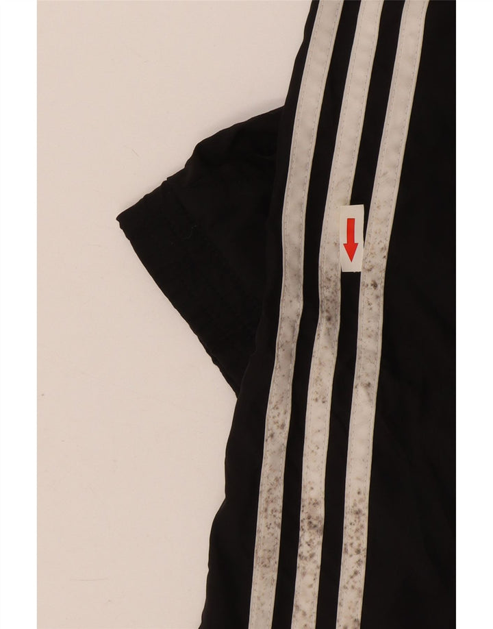Adidas Veste de survêtement pour homme UK 36/38 Petit Noir Polyester