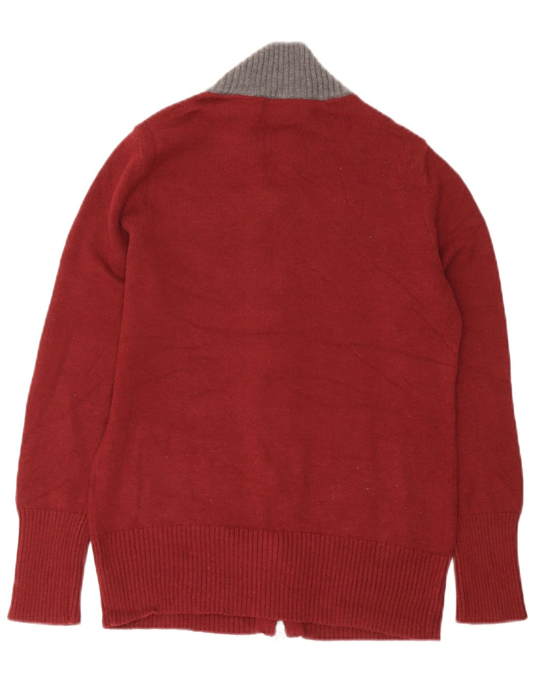 Eddie Bauer Cardigan pour homme en coton Fair Isle bordeaux moyen pour l'hiver