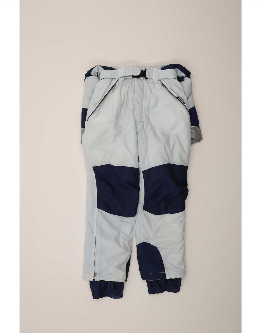 Invicta Combinaison de Ski à Capuche Garçon 13-14 Ans Bleu Colorblock Polyamide