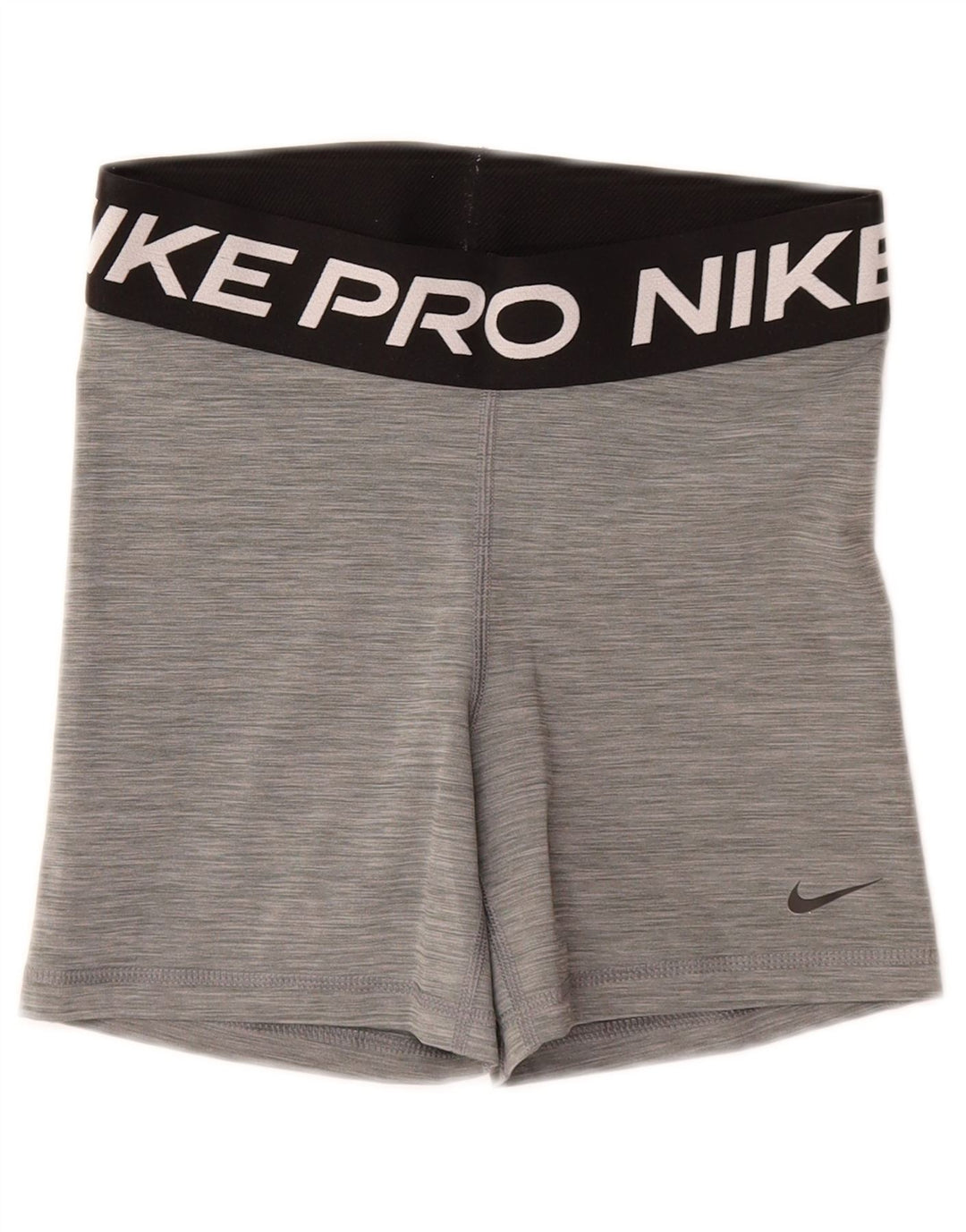 Nike Short de sport Dri Fit Graphic pour femme UK 10 Petit Gris Moucheté