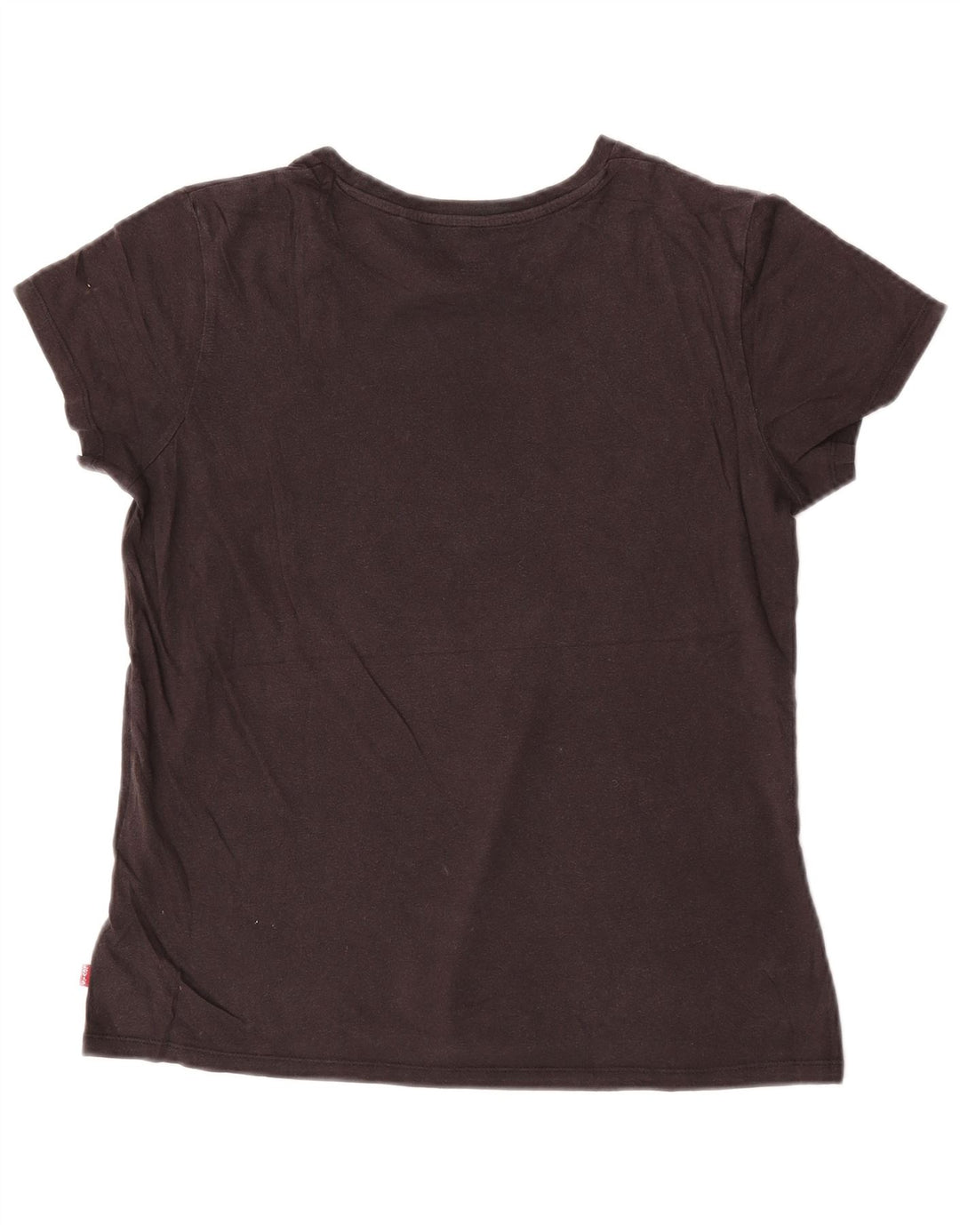 Levi's T-Shirt Graphique Femme UK 14 Noir Moyen
