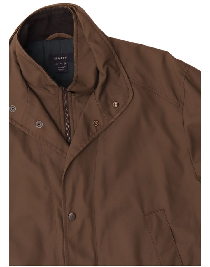 Gant Veste utilitaire pour hommes UK 40 Large Marron Polyester