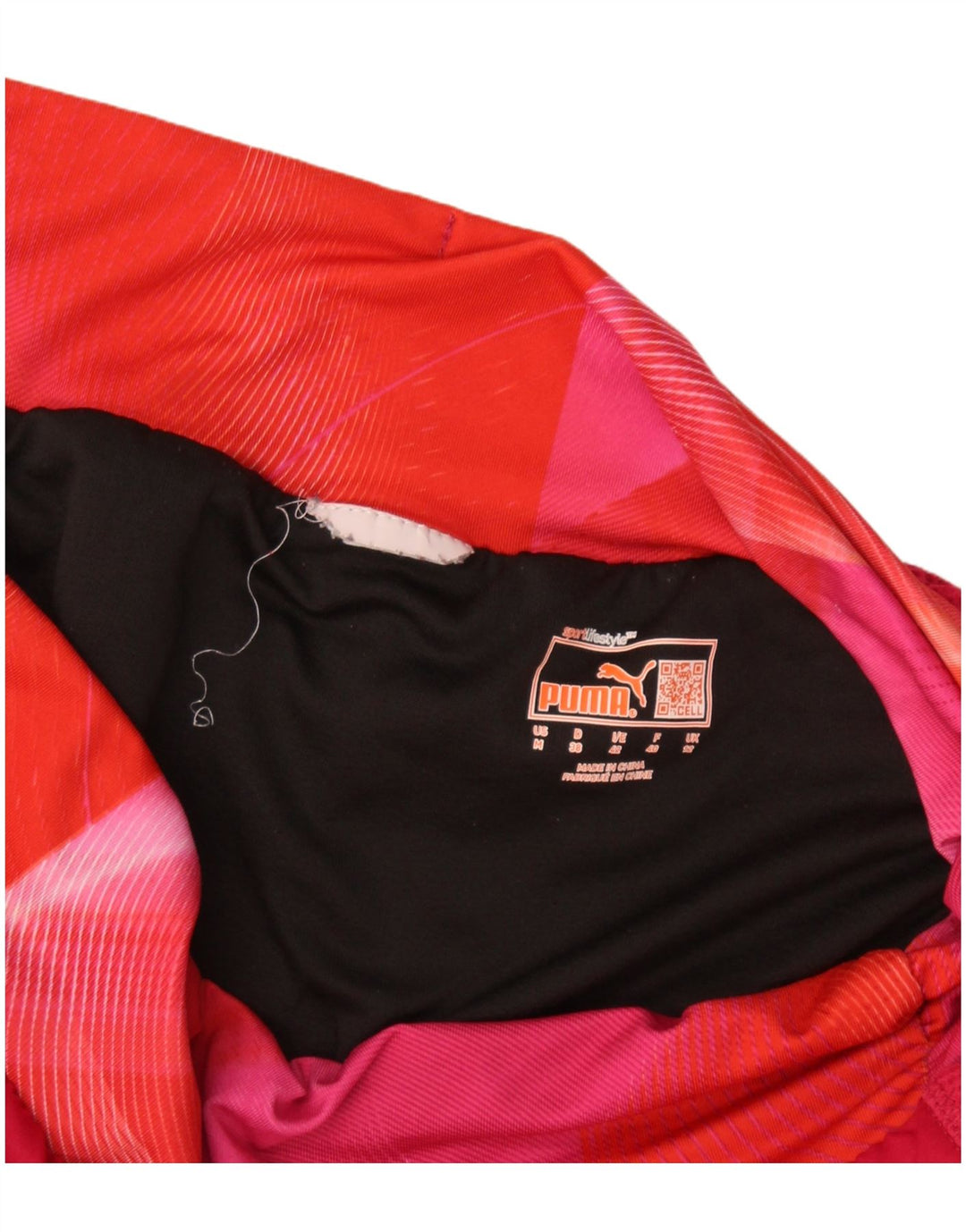 Puma Short de sport pour femme UK 14 Bordeaux moyen