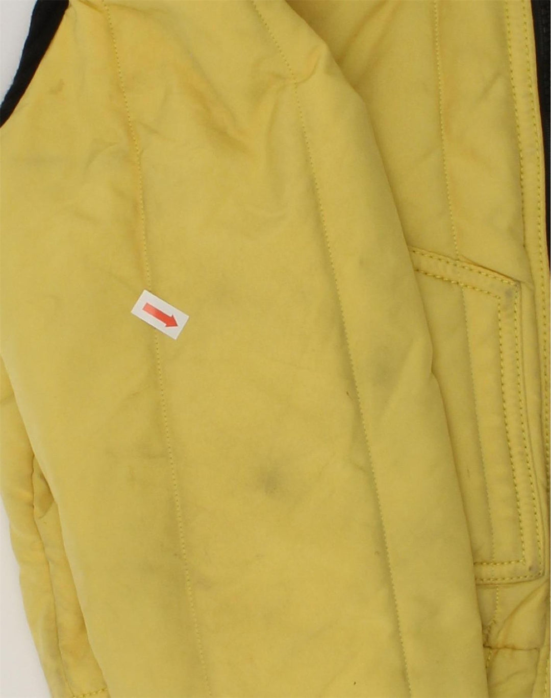 REFRIGIWEAR Boys Hooded Padded Jacket 11-12 Years Yellow Nylon | Vintage Refrigiwear | Thrift | Second-Hand Refrigiwear | Used Clothing | Messina Hembry 