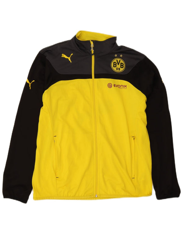 Puma Veste de Survêtement BVB Dortmund Homme Jaune Large Colorblock Sports