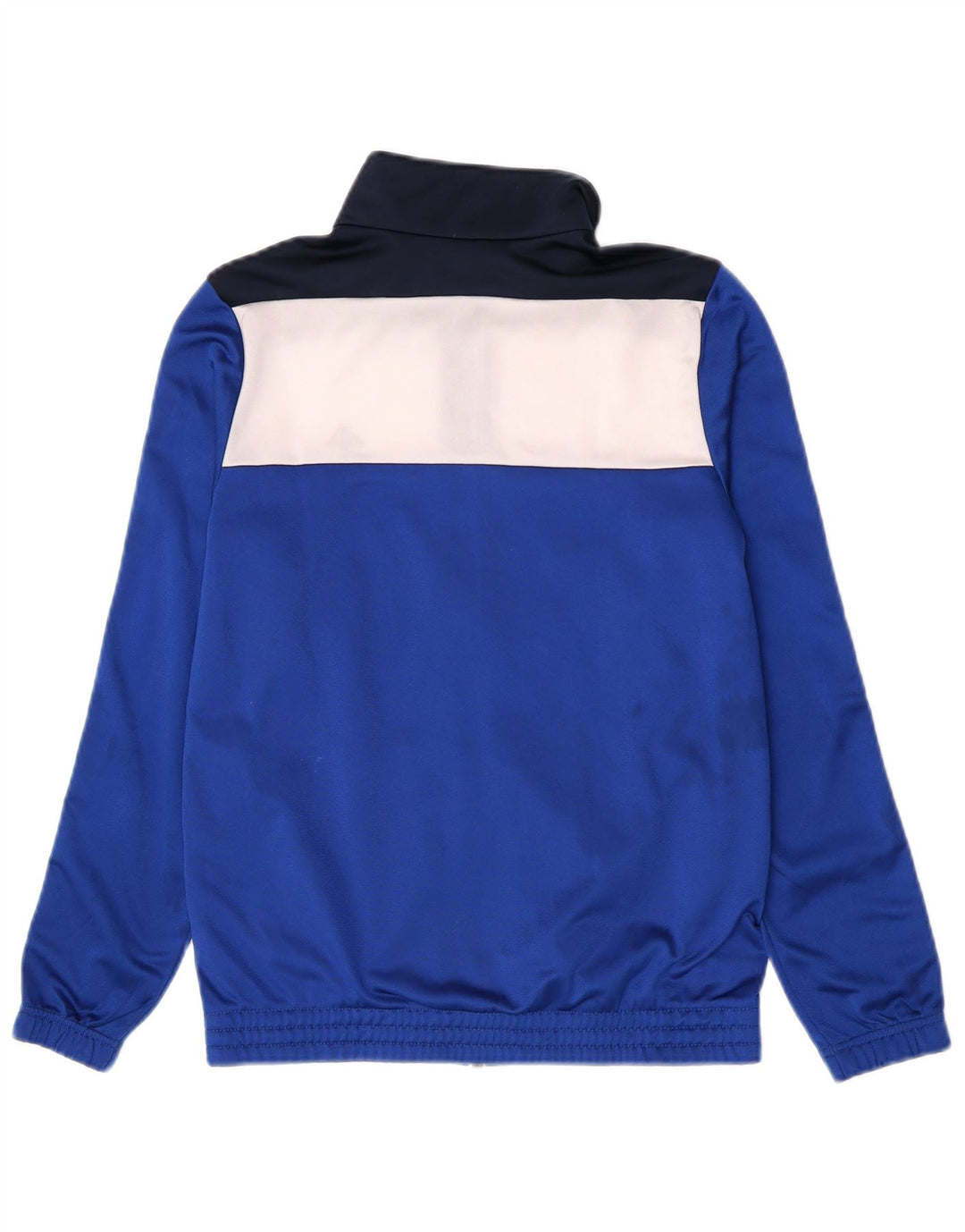 Adidas Veste de Survêtement Garçon 13-14 Ans Bleu Colorblock Polyester