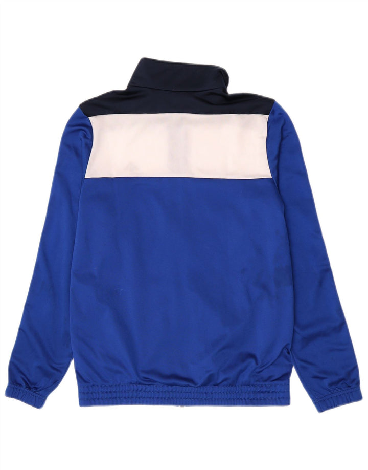 Adidas Veste de Survêtement Garçon 13-14 Ans Bleu Colorblock Polyester