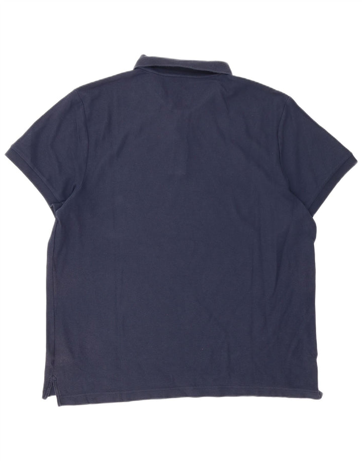Nike Polo Homme 2XL Bleu Marine Coton